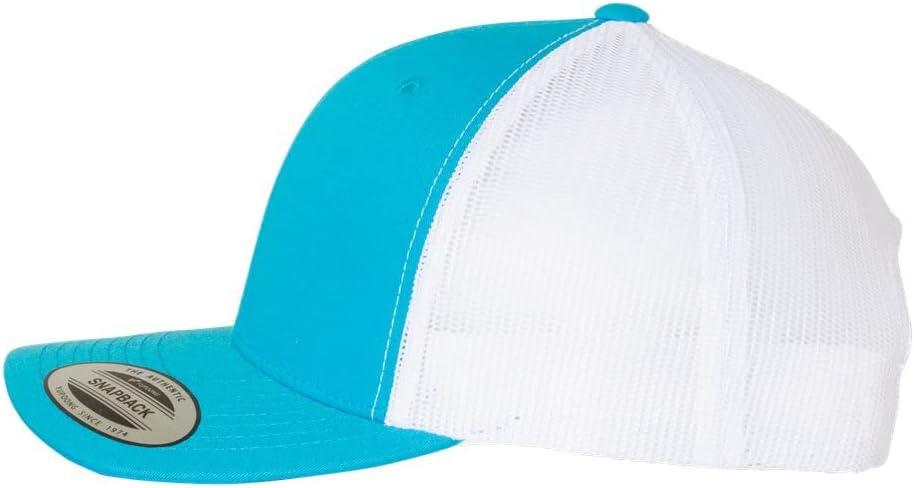 Ford GT40 Exotic Race Car Fully Embroidered Yupoong 6606 Snapback Trucker Fitted Cap