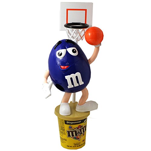 M&M's ディスペンサー バスケットボール 青 アメトイ 《m&m's