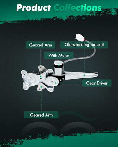 Image of SCITOO Power Window Regulator w /Motor for Toyota Highlander 2001-2007