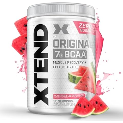 XTEND BCAA Powder Watermelon Explosion - Sugar-Free Recovery Drink Cover
