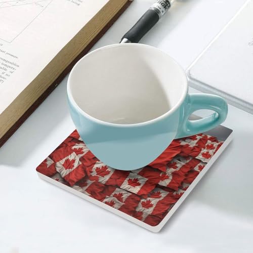 Dessous de verre Canada en céramique pour vos apéritifs et soirées - 6