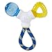 JW Pet Connects 3-in-1 Teething Chew Toy for Puppies