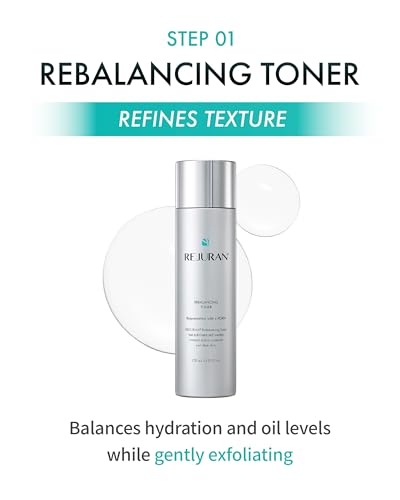REJURAN® Total Aesthetic Skincare Set, c-PDRN® - Salmon DNA Rejuvenating Daily Skincare Kit for Anti-Aging, Firming & Deep Hydration. Gift Set for Radiant, Youthful Glass Skin. Korean Skincare.