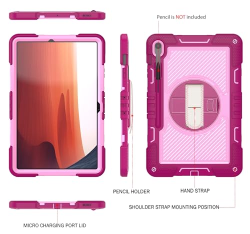 Coque silicone Samsung Tab S10 FE Plus pour un usage nomade sûr