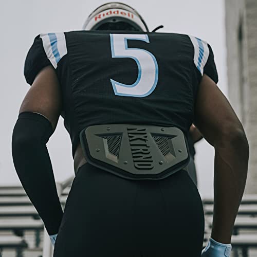 Nxtrnd Football Back Plate, Professional Football Backplates For Shoulder Pads (Matte Black, Adult) #TOP5