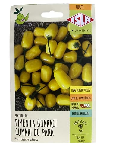 Sementes de Pimenta Guaraci Cumari do Pará Ardida Molhos Conservas Vasos Horta