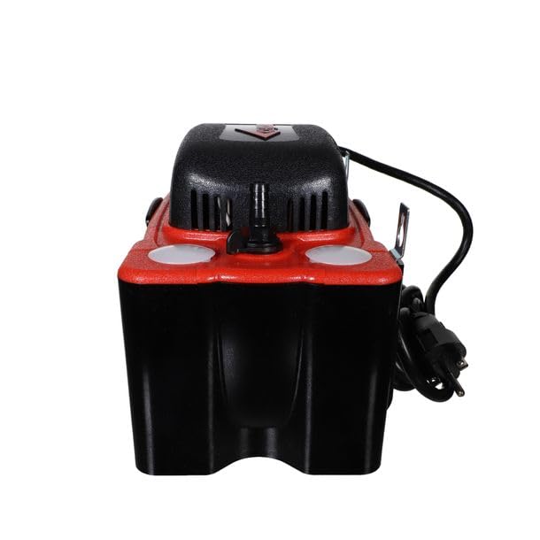 Diversitech FP-22 Condensate Pump, top view showing inlet and discharge ports