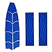 11Pcs Surf Water Sports Longboard Surfboard Tail Pad Traction Full Deck Grip - 3 Colors (Color : Blue)