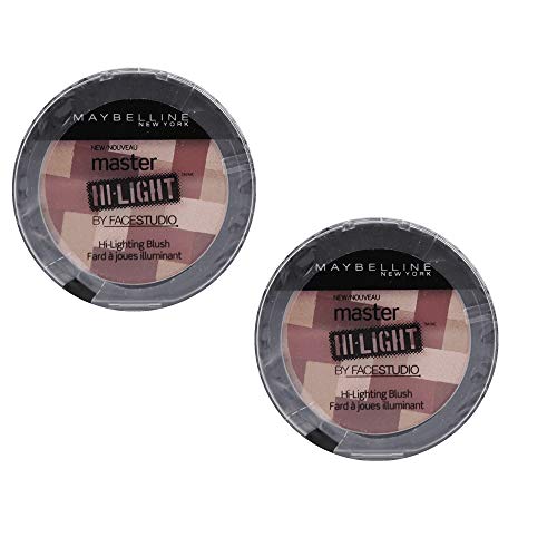 Pack of 2 Maybelline Face Studio Master Hi-Light Blush, 40 Mauve