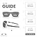 Oakley Turbine Rotor OO9307 930716 32MM Polished Clear/Prizm Black Polarized Rectangular Sunglasses for Men + Bundle Accessory Leash Kit, Microfiber Pouch