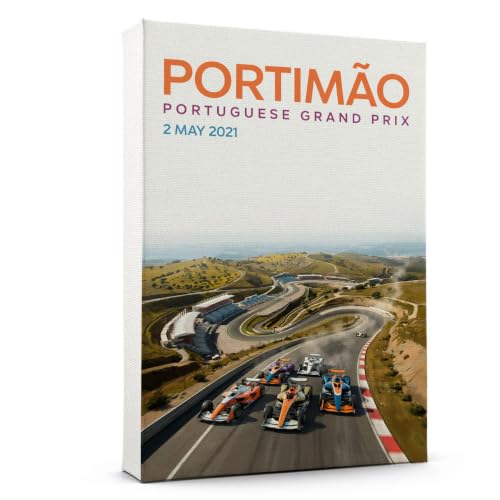 Portimao 2 May 2021 Racing Track Map Canvas Wall Art, Vintage Circuit Print, Minimalist Garage Decor, Car Enthusiast Gift, Automotive Wall Decor qF1u0v