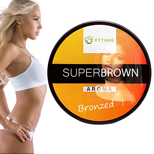 Creme Bronzeador Shine Brown,Creme Bronzeador Hidratante Sunless - Bronzeador auto-hidratante sem so