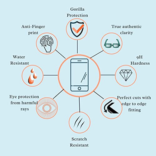 Image of Compitable with poco Tempered Glass [with warranty] screen protector guard Full Edge to Edge 9H Full Glue FHD with Easy Installation kit - Pack of 1 (Poco M3 Pro)