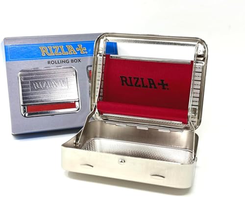 Scatola di latta automatica ufficiale Rizla in metallo