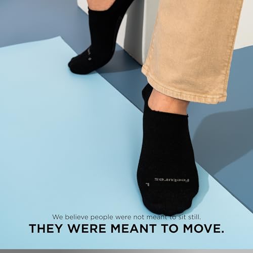 Chaussettes de sport antidérapantes Feetures Elite Invisible avec compression - 6