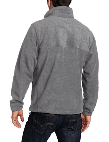 Columbia Men's Steens Mountain Full Zip 2.0 Soft Fleece Jacket, Charcoal Heather, 1X