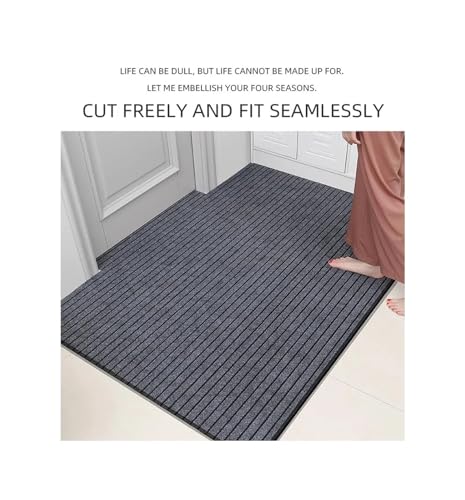 Tapis de couloir grand format extérieur résistant en caoutchouc - 5