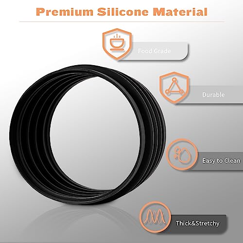 image for CAFEMASY Silicone Air Blower Coffee Grinder Cleaning Tools Compatible 