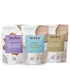 Waka Premium Instant Coffe & Tea Bundle & Save No Sugar Added & Unsweetened Concentrated Tea Powder (Decaf, Classic Black, Chai Traditional)