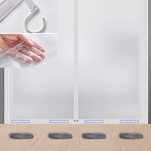 Rideau de porte isolant thermique magnétique imperméable haute densité - 5
