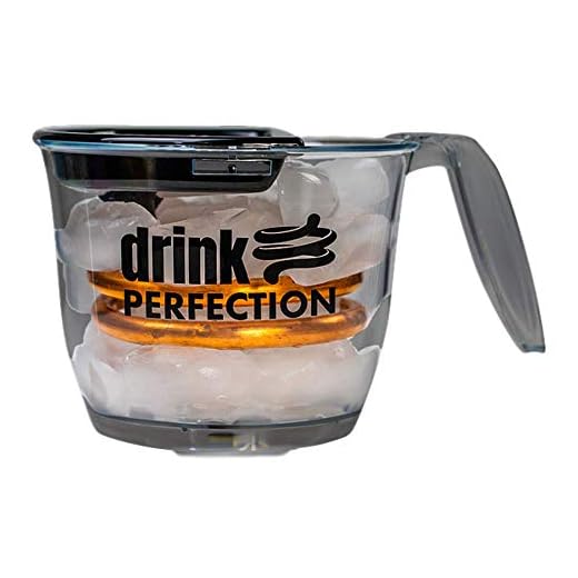 Drink Perfector by Drink Perfection, Enjoy Any Beverage at the Perfect, Most Flavorful Temperature, Hot or Cold, Quick and Easy to Use with Coffee, Tea, Hot Cocoa, Wine, Spirits, Juice, Reusable
