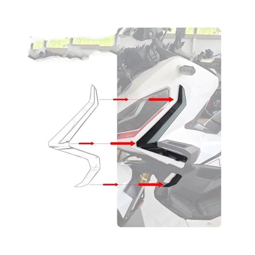 Couvercle de protection contre le vent XADV 750 carénage latéral