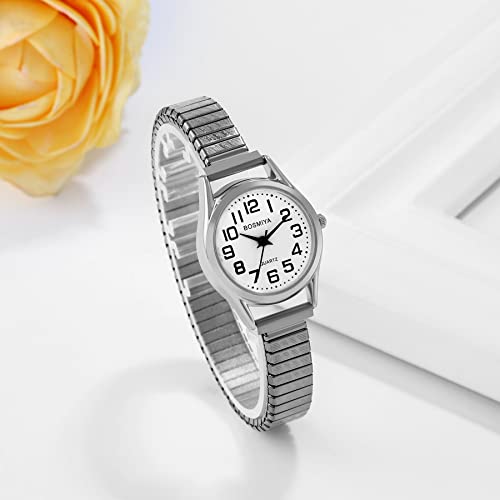 Montre bracelet extensible ultra-clair et facile à lire