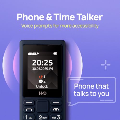 HMD 102 4G Dual Sim Keypad Blue DARK BLUE - Image 8