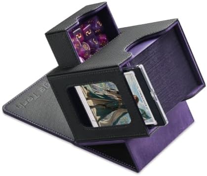 Card Deck Box for MTG Commander - Patented Design, Commander Disp...