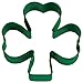 Wilton Green Metal Shamrock Cookie Cutter