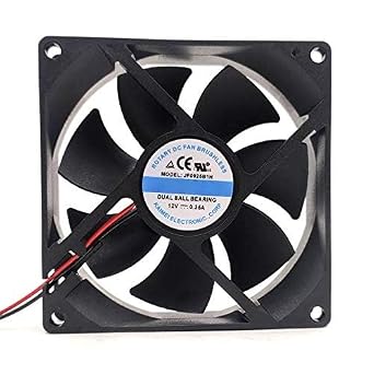 JF0925B1H JAMICON 12V 90mm Cooling Fan - 9025 9CM 0.35A 2-Wire Cooling Fan