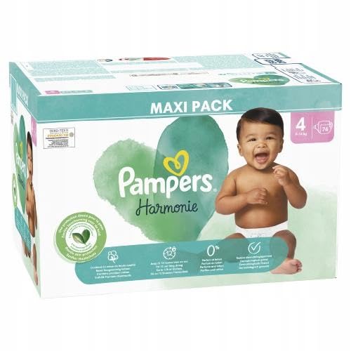 Pampers Harmonie Pañales para Bebés, 4