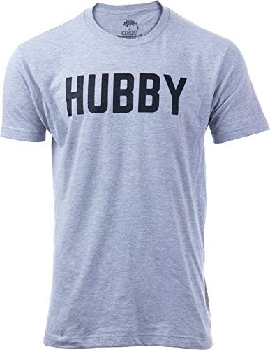 Hubby | Funny Dad Joke Groom Humor Marriage Anniversary Husband Saying Cute Dude Honeymoon Men’s T-Shirt