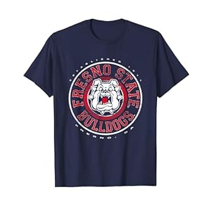 Fresno State Bulldogs Showtime Navy Officially Licensed T-Shirt