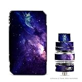 IT'S A SKIN Decal Vinyl Wrap for VooPoo Drag 2 V2 & UForce T2 Tank Vape Sticker Sleeve/Dark Solar Burst Galaxy Nebula