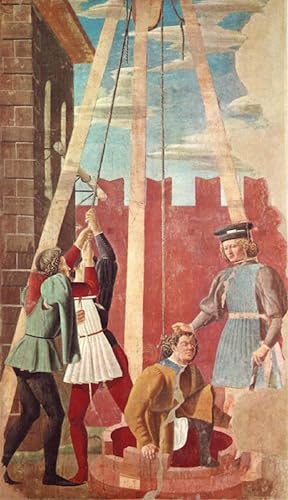 Cuadro Piero Della Francesca Tortura del judío para eliminar paredes vacías