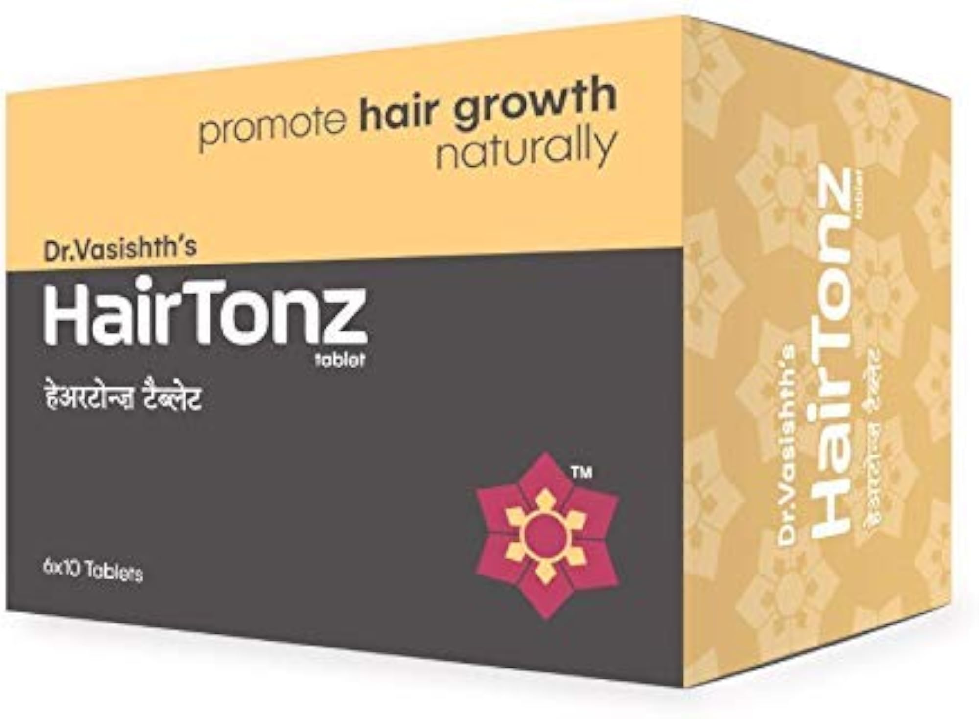 Hairtonz Tablet with Pachak Methi, 60 Count