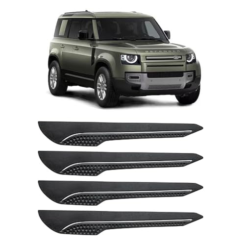 Image of AOSIS-Car Bumper Protector /Bumper Guard for Land Rover Defender 110 with Single Chrome Stripe (4-Pcs)