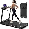 AoraPulse Portable Foldable Treadmills for Home, Small Folding Treadmill for Home Office with 300 LBS Capacity, Walking Running Exercise Electric Compact Treadmill with LED Display
