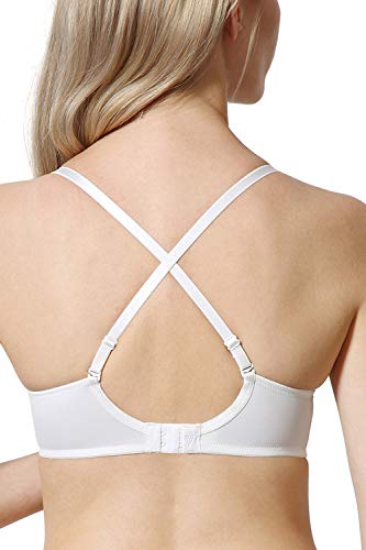 Van Heusen Women T-Shirt Bra - Polyamide Elastane - Plush Back No Slip Strap, Underwired, Padded, Full Coverage, High Stretch - Image 5