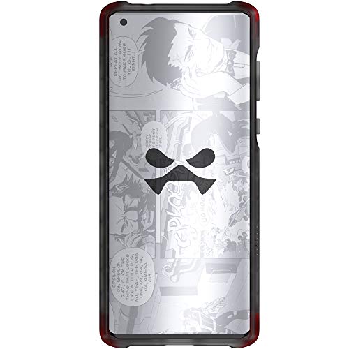 Ghostek Covert Moto Edge Plus Clear Case With Stand Super Slim Fit Shockproof Design Heavy Duty Protection Hand Gripper Bumper Wireless Charging Compatible For 2020 Moto Edge+ (6.7 Inch) - (Smoke) #TOP2