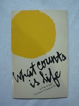 Paperback What Counts is Life Book