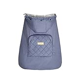 Bebamour All Season Carrier Foldable Packable Coat Universal Hoodie Carrier Cover for Baby Carrier(Light Purple)
