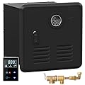 RV Tankless Water Heater,65000 BTU,3.9 GPM High Efficiency RV Constant Propane Tankless Water Heater, DC 12V Power, On Demand Instant Hot Water Heater,Multi-Protection for RVers' Everyday Use