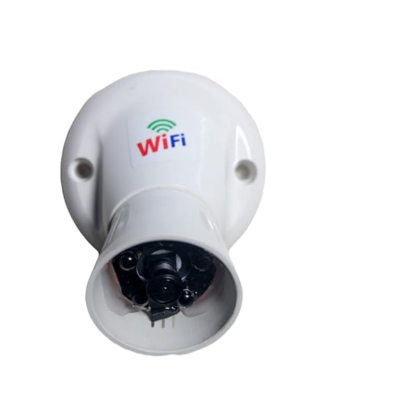 FREDI HD PLUS 4K Spy WiFi IP Night Vision Holder Wireless Camera with HD 1920x1080p Audio Video Recording, Watch Live 24 Hours for Home (App Download- HD WiFi CAM PRO)