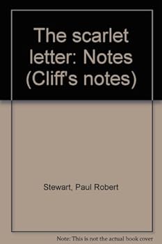 Unknown Binding The scarlet letter: Notes (Cliff's notes) Book