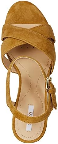 Geox Women's D Soleil A Wedge Sandal, Curry, Womens 10 | Image 3