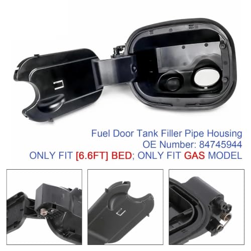 Carcasa del tubo de llenado de combustible 84745944 para Silverado 1500 6.6FT 3