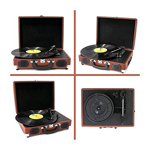 Tourne-Disque Vinyle Vintage Phonographe Rétro Platine Disque Tourne-Disque Portable Bluetooth LP - Les Beatles, Paul McCartney, John Lennon, RIngo Starr, George Harrison Tourne-Disque Vinyle Vintage Phonographe Rétro Platine Disque Tourne-Disque Portable Bluetooth LP – Image 6