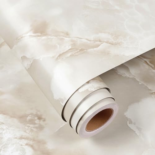 FunStick Cream Beige Marble Paper